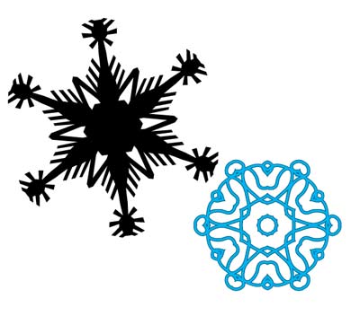 snow flake tutorial